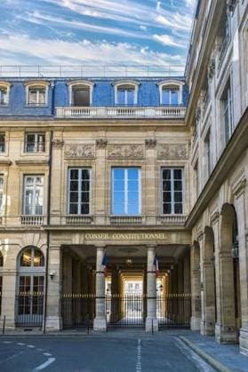 Paris, the Conseil constitutionnel at the Palais-Royal, French institution 32990889 RECORD DATE NOT STATED