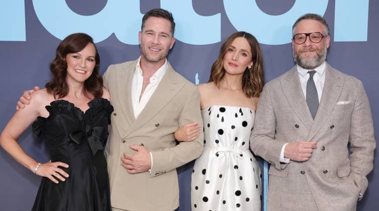 30 July 2025 . Los Angeles, California -Carla Gallo, Luke Macfarlane, Rose Byrne, Seth Rogen At Premiere Event Of Apple TV+ s Platonic Season 2 held at Hammer Museum in Los Angeles. Los Angeles USA - ZUMAa123 20250730_zaa_a123_076 Copyright: xFSx