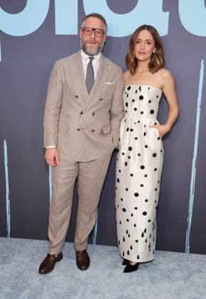 30 July 2025 . Los Angeles, California -Seth Rogen, Rose Byrne At Premiere Event Of Apple TV+ s Platonic Season 2 held at Hammer Museum in Los Angeles. Los Angeles USA - ZUMAa123 20250730_zaa_a123_069 Copyright: xFSx