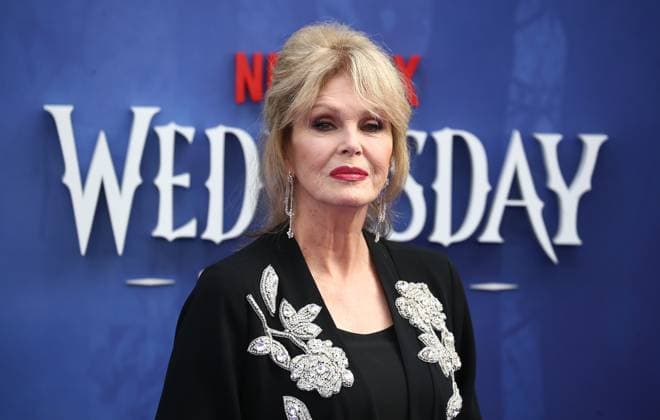 July 30, 2025, London, United Kingdom: Joanna Lumley attends the Wednesday Season 2, Part 1 Global Premiere at Central Hall. London United Kingdom - ZUMAs197 20250730_aaa_s197_559 Copyright: xFredxDuvalx