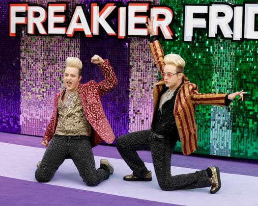 Freakier Friday UK Premiere, Odeon Luxe in Leicester Square, London on 31 July 2025 Jedward at the Freakier Friday UK Premiere at Odeon Luxe in Leicester Square, London, United Kingdom on 31 July 2025., Credit:Cat Morley Avalon United Kingdom, London, Leicester Square  Copyright: xCatxMorleyx xAvalonx 1026985296