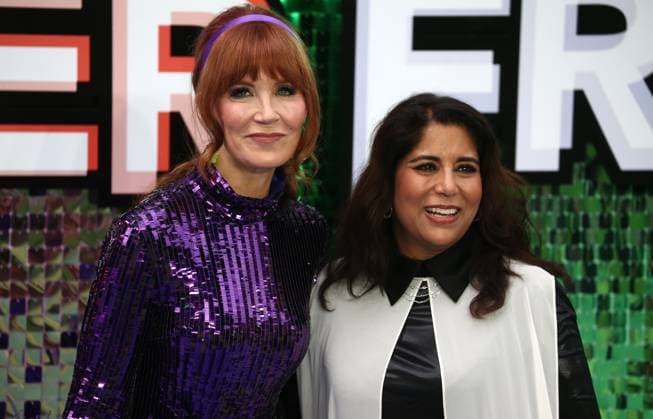 UK premiere of Freakier Friday Kristin Burr and Nisha Ganatra at the UK premiere of Freakier Friday, held at Odeon Luxe Leicester Square in London. London Odeon Luxe Leicester Square UK Copyright: xFredxDuvalx