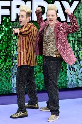 John Grimes and Edward Grime from Jedward at the premiere of the movie Freakier Friday at Odeon Luxe Leicester Square London, 31 07 2025 Foto:xS.xVasx xFuturexImagex friday_5116