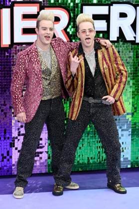 John Grimes and Edward Grime from Jedward at the premiere of the movie Freakier Friday at Odeon Luxe Leicester Square London, 31 07 2025 Foto:xS.xVasx xFuturexImagex friday_5117