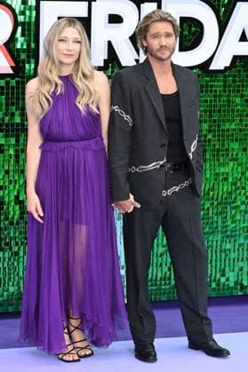 Sarah Roemer and Chad Michael Murray at the premiere of the movie Freakier Friday at Odeon Luxe Leicester Square London, 31 07 2025 Foto:xS.xVasx xFuturexImagex friday_5185