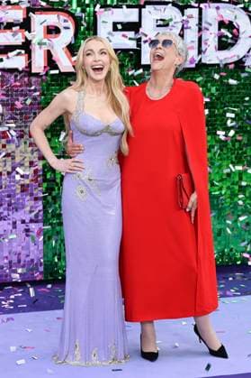 Lindsay Lohan and Jamie Lee Curtis at the premiere of the movie Freakier Friday at Odeon Luxe Leicester Square London, 31 07 2025 Foto:xS.xVasx xFuturexImagex friday_5274