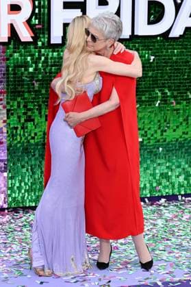 Lindsay Lohan and Jamie Lee Curtis at the premiere of the movie Freakier Friday at Odeon Luxe Leicester Square London, 31 07 2025 Foto:xS.xVasx xFuturexImagex friday_5277