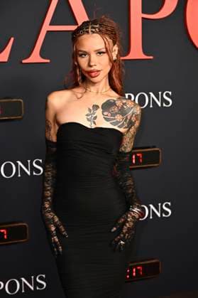 Eleanor Barnes at the world premiere of the movie Weapons at the United Theatre on Broadway Los Angeles, 31 07 2025 Foto:xD.xStarbuckx xFuturexImagex weapons_5702