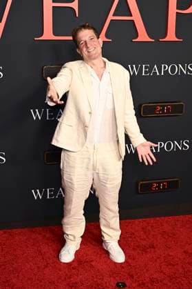 Jeff Beacher at the world premiere of the movie Weapons at the United Theatre on Broadway Los Angeles, 31 07 2025 Foto:xD.xStarbuckx xFuturexImagex weapons_5703