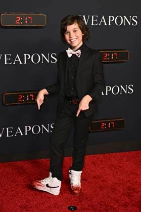 Luke Speakman at the world premiere of the movie Weapons at the United Theatre on Broadway Los Angeles, 31 07 2025 Foto:xD.xStarbuckx xFuturexImagex weapons_5709