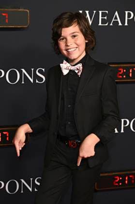 Luke Speakman at the world premiere of the movie Weapons at the United Theatre on Broadway Los Angeles, 31 07 2025 Foto:xD.xStarbuckx xFuturexImagex weapons_5710