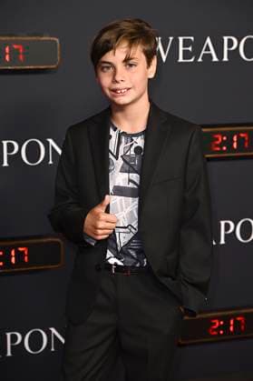 Mason Venable at the world premiere of the movie Weapons at the United Theatre on Broadway Los Angeles, 31 07 2025 Foto:xD.xStarbuckx xFuturexImagex weapons_5717
