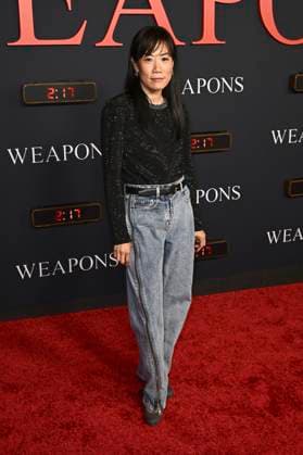 Miri Yoon at the world premiere of the movie Weapons at the United Theatre on Broadway Los Angeles, 31 07 2025 Foto:xD.xStarbuckx xFuturexImagex weapons_5726