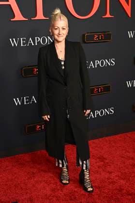 Trish Summerville at the world premiere of the movie Weapons at the United Theatre on Broadway Los Angeles, 31 07 2025 Foto:xD.xStarbuckx xFuturexImagex weapons_5767