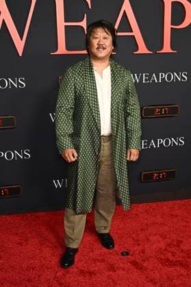 Benedict Wong at the world premiere of the movie Weapons at the United Theatre on Broadway Los Angeles, 31 07 2025 Foto:xD.xStarbuckx xFuturexImagex weapons_5769