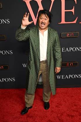 Benedict Wong at the world premiere of the movie Weapons at the United Theatre on Broadway Los Angeles, 31 07 2025 Foto:xD.xStarbuckx xFuturexImagex weapons_5770