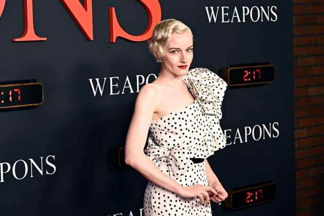 Julia Garner at the world premiere of the movie Weapons at the United Theatre on Broadway Los Angeles, 31 07 2025 Foto:xD.xStarbuckx xFuturexImagex weapons_5801