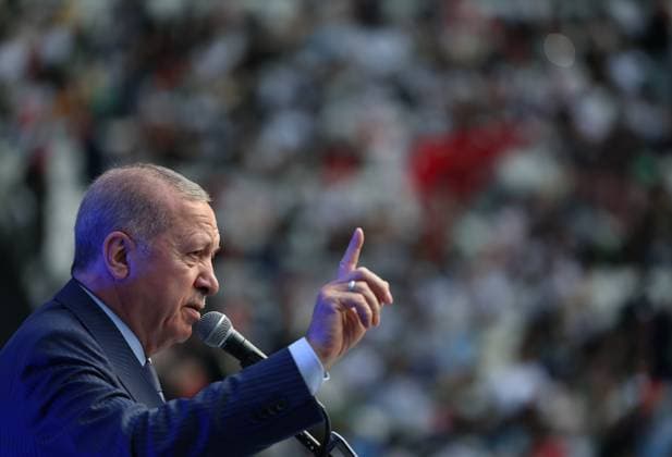 News Bilder des Tages Turkish President Recep Tayyip Erdogan ISTANBUL, TURKIYE - AUGUST 01: (----EDITORIAL USE ONLY - MANDATORY CREDIT - TURKISH PRESIDENCY MURAT CETINMUHURDAR HANDOUT - NO MARKETING NO ADVERTISING CAMPAIGNS - DISTRIBUTED AS A SERVICE TO CLIENTS----) Turkish President Recep Tayyip Erdogan delivers a speech during TUGVA Summer Schools Closing Program at Besiktas TUPRAS Stadium in Istanbul, Turkiye on August 01, 2025. TUR Presidency Murat Cetinmuhurdar Anadolu Istanbul Turkey. Editorial use only. Please get in touch for any other usage.  Copyright: x2025xAnadoluxTURxPresidency xMuratxCetinmuhurdarx