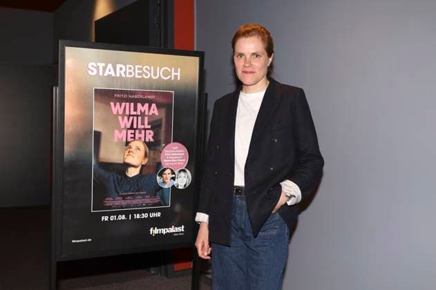 Fritzi Haberlandt at the premiere of the movie Wilma wants more at the Filmpalast Bautzen, 01 08 2025 Foto:xM.xWehnertx xFuturexImagex wilma_5802