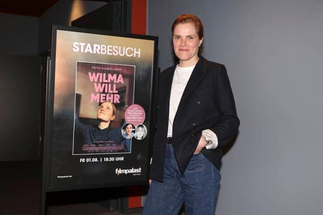 Fritzi Haberlandt bei der Premiere des Kinofilms Wilma will mehr im Filmpalast. Bautzen, 01.08.2025 *** Fritzi Haberlandt at the premiere of the movie Wilma wants more at the Filmpalast Bautzen, 01 08 2025 Foto:xM.xWehnertx xFuturexImagex wilma_5803