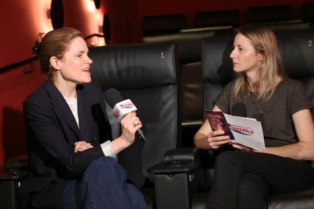 Fritzi Haberlandt in conversation with Franziska Kleemann at the premiere of the movie Wilma wants more at the Filmpalast Bautzen, 01 08 2025 Foto:xM.xWehnertx xFuturexImagex wilma_5806
