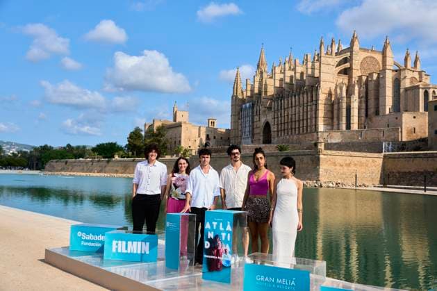 Atlantida Film Festival: Official Selection Jury Photocall Chino Darin, Carolina Yuste, tzan, Escamilla attends Atlantida Film Festival: Official Selection Jury Photocall at Parc de la Mar on August 3, 2025 in Palma, Spain Photo by IMAGO MPG Palma Parc de la Mar Balearic Islands Spain  Copyright: xMPGx