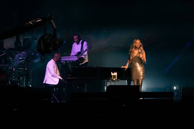 Mariah Carey performing at Brighton Pride On The Park - 02 Aug 2025 Mariah Carey performs at Brighton Pride On The Park. Brighton United Kingdom Copyright: xLounisxTiarx xSOPAxImagesx _DSC9113