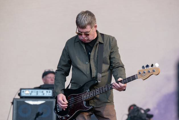 Heritage Live music festival in Essex, UK - 02 Aug 2025 Martin Blunt of The Charlatans seen performing live on stage during the Heritage Live music festival. Heritage Live music festival was held at The Audley End Estate in Essex. Bands playing were Ash, The Charlatans and The Manic Street Preachers, Opening and the day was a DJ set from Chris Moyles who then hosted the days event by introducing the bands to the stage. Essex United Kingdom Copyright: xBonniexBritainx xSOPAxImagesx ACB06838
