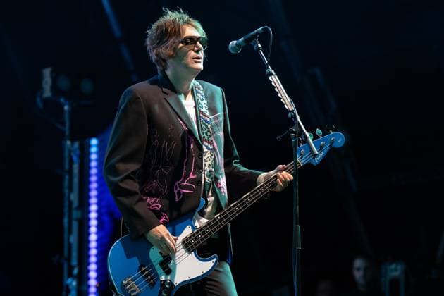 Heritage Live music festival in Essex, UK - 02 Aug 2025 Nicky Wire of Manic Street Preachers seen performing live on stage during the Heritage Live music festival. Heritage Live music festival was held at The Audley End Estate in Essex. Bands playing were Ash, The Charlatans and The Manic Street Preachers, Opening and the day was a DJ set from Chris Moyles who then hosted the days event by introducing the bands to the stage. Essex United Kingdom Copyright: xBonniexBritainx xSOPAxImagesx ACB07449