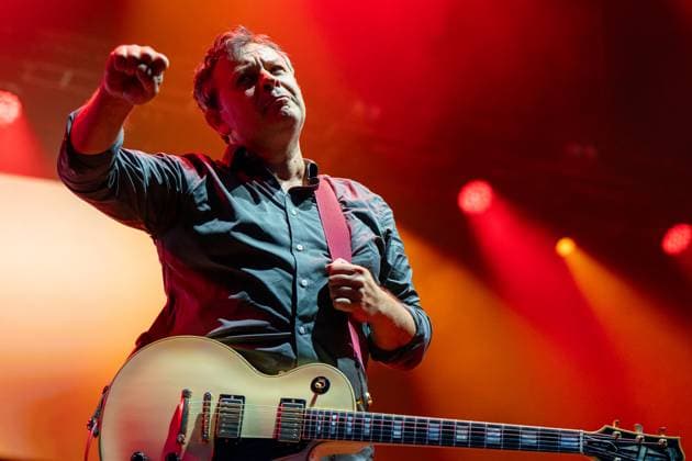 Heritage Live music festival in Essex, UK - 02 Aug 2025 James Dean Bradfield of Manic Street Preachers seen performing live on stage during the Heritage Live music festival. Heritage Live music festival was held at The Audley End Estate in Essex. Bands playing were Ash, The Charlatans and The Manic Street Preachers, Opening and the day was a DJ set from Chris Moyles who then hosted the days event by introducing the bands to the stage. Essex United Kingdom Copyright: xBonniexBritainx xSOPAxImagesx ACB07667