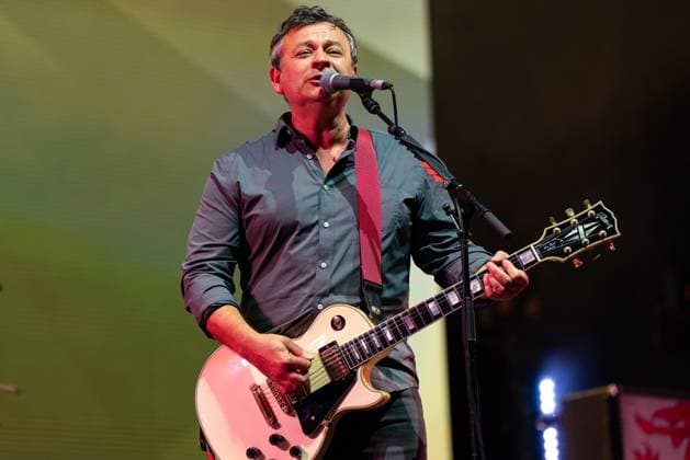 Heritage Live music festival in Essex, UK - 02 Aug 2025 James Dean Bradfield of Manic Street Preachers seen performing live on stage during the Heritage Live music festival. Heritage Live music festival was held at The Audley End Estate in Essex. Bands playing were Ash, The Charlatans and The Manic Street Preachers, Opening and the day was a DJ set from Chris Moyles who then hosted the days event by introducing the bands to the stage. Essex United Kingdom Copyright: xBonniexBritainx xSOPAxImagesx ACB07709