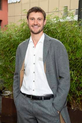 abb Frederic Brossier on the occasion of the German premiere of the play Vanja by the Komoedie am Kurfuerstendamm at the Neues Haus of the Berliner Ensemble on August 03, 2025 in Berlin Berlin Germany