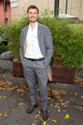 abb Frederic Brossier on the occasion of the German premiere of the play Vanja by the Komoedie am Kurfuerstendamm at the Neues Haus of the Berliner Ensemble on August 03, 2025 in Berlin Berlin Germany