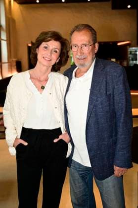 Marijam Agischewa with husband Georg Alexander at the premiere of the play Vanya at the Komödie am Kurfürstendamm in the Neues Haus of the Berliner Ensemble Berlin, 03 08 2025 Foto:xM.xWehnertx xFuturexImagex vanya_5846