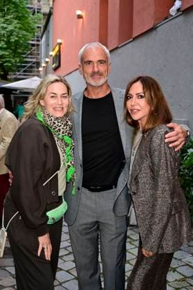 Gesine Cukrowski, Rene Marchand and Simone Thomalla at the premiere of the play Vanya at the Komödie am Kurfürstendamm in the Neues Haus of the Berliner Ensemble Berlin, 03 08 2025 Foto:xM.xWehnertx xFuturexImagex vanya_5863