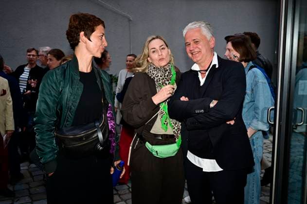 Agnes Mann, Gesine Cukrowski and Martin Woelffer at the premiere of the play Vanya at the Komödie am Kurfürstendamm in the Neues Haus of the Berliner Ensemble Berlin, 03 08 2025 Foto:xM.xWehnertx xFuturexImagex vanya_5866