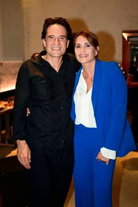 Oliver Mommsen and Anja Kling at the premiere of the play Vanya at the Komödie am Kurfürstendamm in the Neues Haus of the Berliner Ensemble Berlin, 03 08 2025 Foto:xM.xWehnertx xFuturexImagex vanya_5872