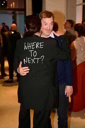 Katy Karrenbauer and Daniel Krauss at the premiere of the play Vanya at the Komödie am Kurfürstendamm in the Neues Haus of the Berliner Ensemble Berlin, 03 08 2025 Foto:xM.xWehnertx xFuturexImagex vanya_5875