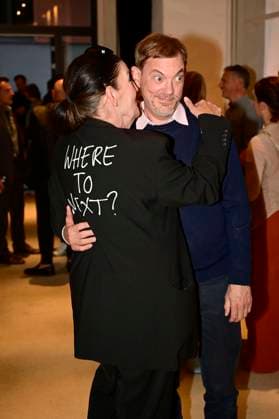 Katy Karrenbauer and Daniel Krauss at the premiere of the play Vanya at the Komödie am Kurfürstendamm in the Neues Haus of the Berliner Ensemble Berlin, 03 08 2025 Foto:xM.xWehnertx xFuturexImagex vanya_5876