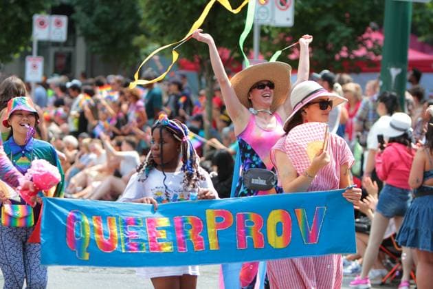 August 3, 2025, Vancouver, British Columbia, Canada: Thousands of people and performers gathered in downtown Vancouver on Sunday for the 2025 Pride Parade Vancouver Canada - ZUMAa223 20250803_zip_a223_014 Copyright: xMazyarxAsadix
