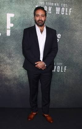 NEW YORK, NY - AUGUST 4: Alain Ali Washnevsky at Prime Video s The Terminal List: Dark Wolf New York Premiere at Regal Times Square on August 4, 2025 in New York City. Copyright: xRWx