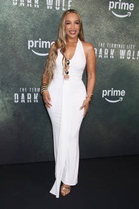 NEW YORK, NY - AUGUST 4: Katherine Mata at Prime Video s The Terminal List: Dark Wolf New York Premiere at Regal Times Square on August 4, 2025 in New York City. Copyright: xRWx