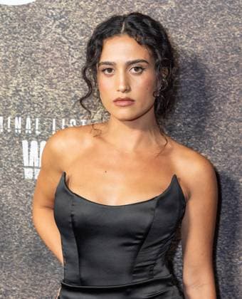 August 4, 2025, Bronx, New York, USA: Shiraz Tzarfati wearing dress by Berta Balilti attends premiere of Amazon Prime Video series The Terminal List: Dark Wolf at Regal Times Square in New York, NY on August 4, 2025 Bronx USA - ZUMAr339 20250804_znp_r339_120 Copyright: xLevxRadinx