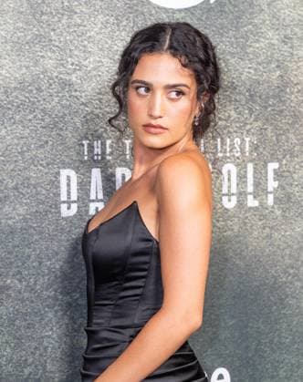 August 4, 2025, Bronx, New York, USA: Shiraz Tzarfati wearing dress by Berta Balilti attends premiere of Amazon Prime Video series The Terminal List: Dark Wolf at Regal Times Square in New York, NY on August 4, 2025 Bronx USA - ZUMAr339 20250804_znp_r339_128 Copyright: xLevxRadinx