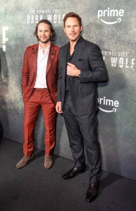 August 4, 2025, Bronx, New York, USA: Taylor Kitsch and Chris Pratt attend premiere of Amazon Prime Video series The Terminal List: Dark Wolf at Regal Times Square in New York, NY on August 4, 2025 Bronx USA - ZUMAr339 20250804_znp_r339_135 Copyright: xLevxRadinx