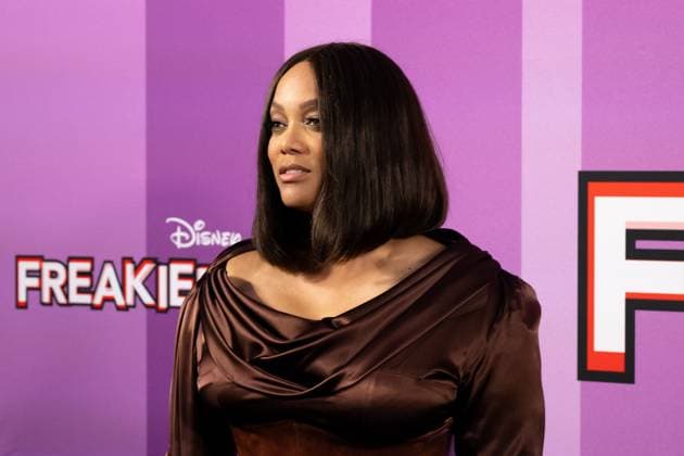 FREAKIER FRIDAY AUSTRALIAN PREMIERE, Tyra Banks poses for a photo during the Australian premiere of Disney™s Freakier Friday at Westfield Bondi Junction in Sydney, Tuesday, August 5, 2025. ( NO ARCHIVING SYDNEY NEW SOUTH WALES AUSTRALIA  Copyright: xSTEVENxMARKHAMx 20250805112772974840