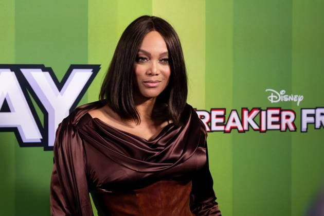 FREAKIER FRIDAY AUSTRALIAN PREMIERE, Tyra Banks poses for a photo during the Australian premiere of Disney™s Freakier Friday at Westfield Bondi Junction in Sydney, Tuesday, August 5, 2025. ( NO ARCHIVING SYDNEY NEW SOUTH WALES AUSTRALIA  Copyright: xSTEVENxMARKHAMx 20250805154411253186