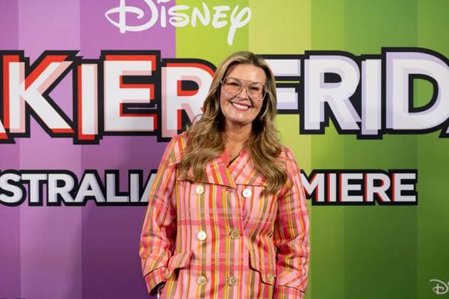 FREAKIER FRIDAY AUSTRALIAN PREMIERE, Senior Vice President & Managing Director for The Walt Disney Company Australia, Kylie Watson-Wheeler poses for a photo during the Australian premiere of Disney™s Freakier Friday at Westfield Bondi Junction in Sydney, Tuesday, August 5, 2025. ( NO ARCHIVING SYDNEY NEW SOUTH WALES AUSTRALIA  Copyright: xSTEVENxMARKHAMx 20250805120282396376