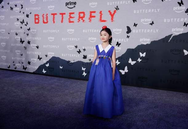 Nayoon Kim arrives on the red carpet for Prime Video s Butterfly New York Premiere at Regal Union Square on Tuesday, August 5, 2025 in New York City.  NYP20250805201 JOHNxANGELILLO