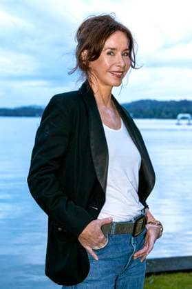 Katharina Müller Elmau at the premiere of two new episodes of the ARD early evening series Hubert ohne Staller at the Open Air Starnberg 2025 in the open-air cinema at the Seebad Starnberg, 05 08 2025 Foto:xN.xKolinzx xFuturexImagex hubert_5877